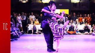 Tango: Mariana Montes y Anibal Lautaro, Randomly mixed dancers, 9/6/2019, Antwerpen Tango Festival