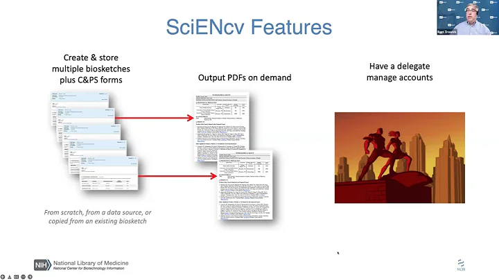 SciENcv and meeting requirements of the NSPM-33/OSTP Guidance