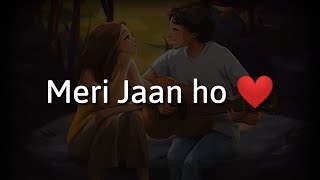 Meri Jaan ho tum ❤️ Very Romantic Shayari ❤️ Romantic Love Shayari ❤️ Hindi Poetry