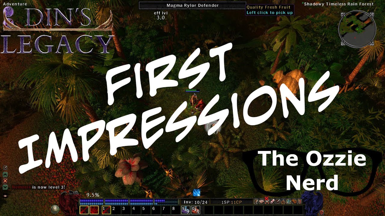 First Impressions Din's Legacy YouTube