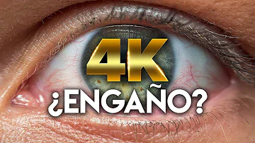 ¿Qué ojo humano puede ver 4K?