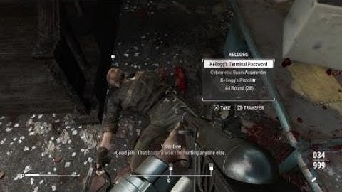 Fallout 4 Easiest way to defeat Kellogg