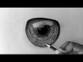 HOW TO DRAW HYPER REALISTIC EYE (PART 1) | SPEED DRAWING
