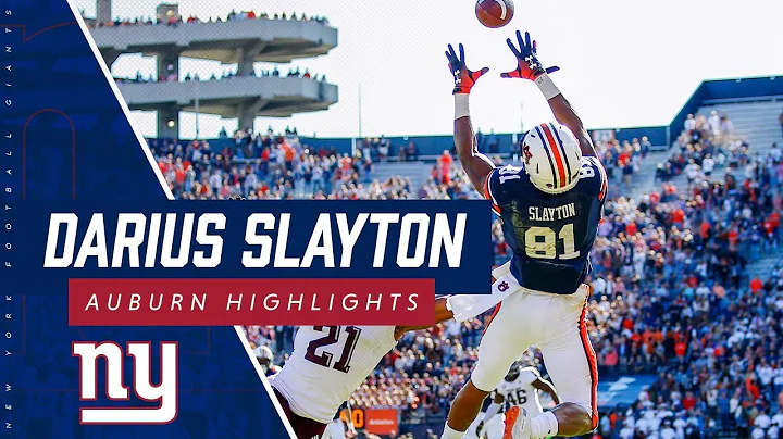 Wide Receiver Darius Slayton highlights | New York...