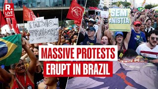 LIVE: Massive Protests Erupt In Brazil Against Amnesty Bill For Bolsonaro And Lawmakers