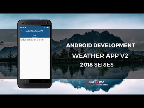Android Development Tutorial - Weather App V2 Part 1 Register API and Setup Project