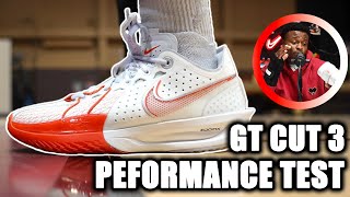 GT CUT 3 Performance Test! Best NIke shoe this year?