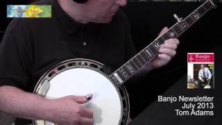 Tom Adams banjo lesson, July 2013 at BanjoNews.com: Rock Around The Clock