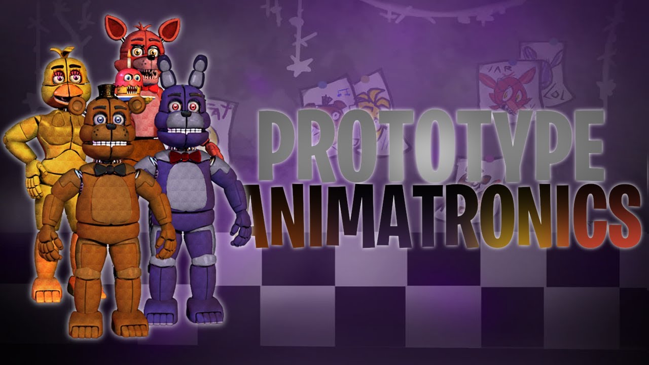 Fnaf l Speed Edit Making Prototype Animatronics - YouTube.
