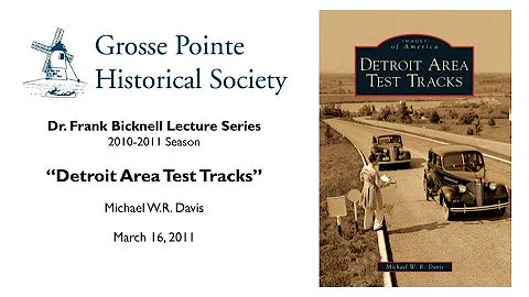 Detroit Area Test Tracks by Michael W. R. Davis (B...