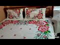 Fancyarts hand made bedsheet paintings with fabric acrylic design