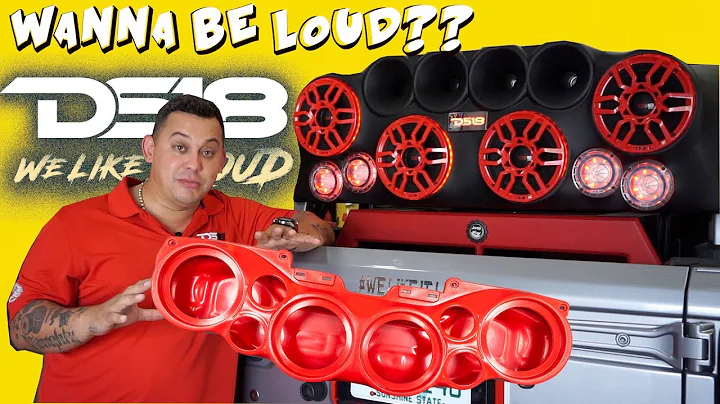 THE LOUDEST JEEP SETUPS ONLY BY DS18 -------- JL - JT SOUNDBAR / J-LOUD  101