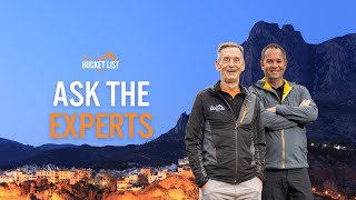 Ask The Experts: Live Q&A on Planning Your Bucket List Adventure