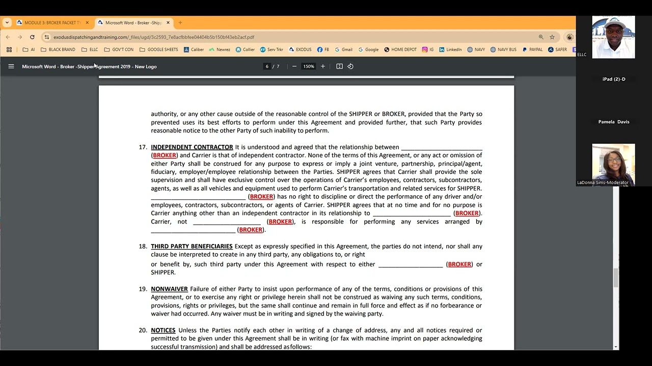 11.15.2024 - Freight Broker explained & Government