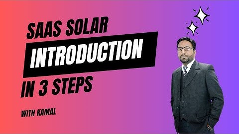 CRM for Solar SaaS Solar Introduction