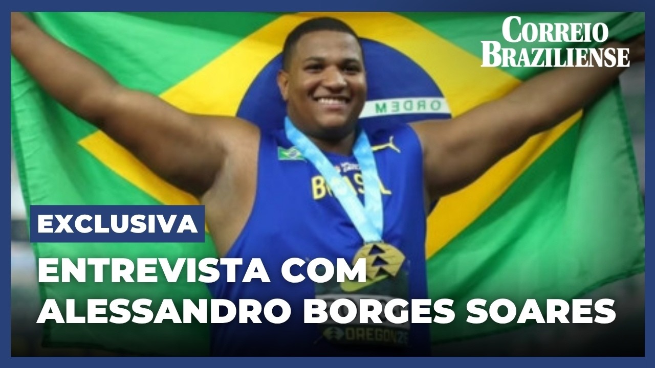 Arremessador de peso campeão mundial sub-20 fala sobre o sonho de ir às Olimpíadas de 2028 - Arremessador de peso campeão mundial sub-20 fala sobre o sonho de ir às Olimpíadas de 2028 -