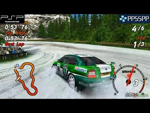 Sega Rally Revo - PSP Gameplay 1080p (PPSSPP)