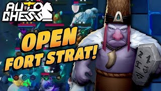 OP Open Fort Strategy!? 2x Priest 2x Panda! | Auto Chess(Mobile, PC, PS4)| Zath Auto Chess 245