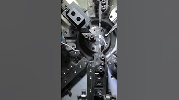 WNJ Spring Camless Machine Making Twins Torsional Spring.#WNJ #machine #springmachine