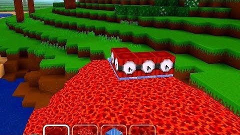 TNT on Lava 🌋🔥 | Block Craft: 3D Building Simulator Games For Free |  Gameplay 214