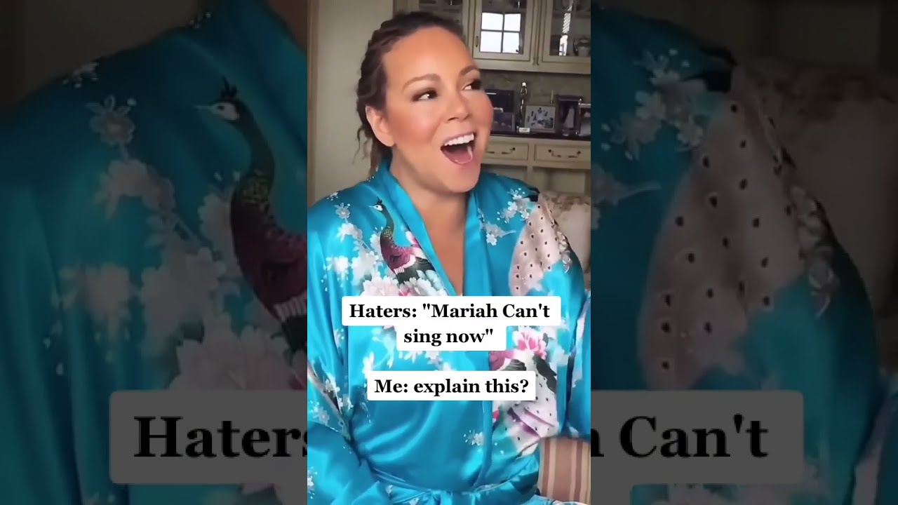 Mariah Carey Can T Sing Now Explain This MariahCarey Cr Mariahfreakingcarey