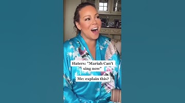 Thumbnail of Mariah Carey can't sing now ? Explain this. #MariahCarey cr:mariahfreakingcarey
