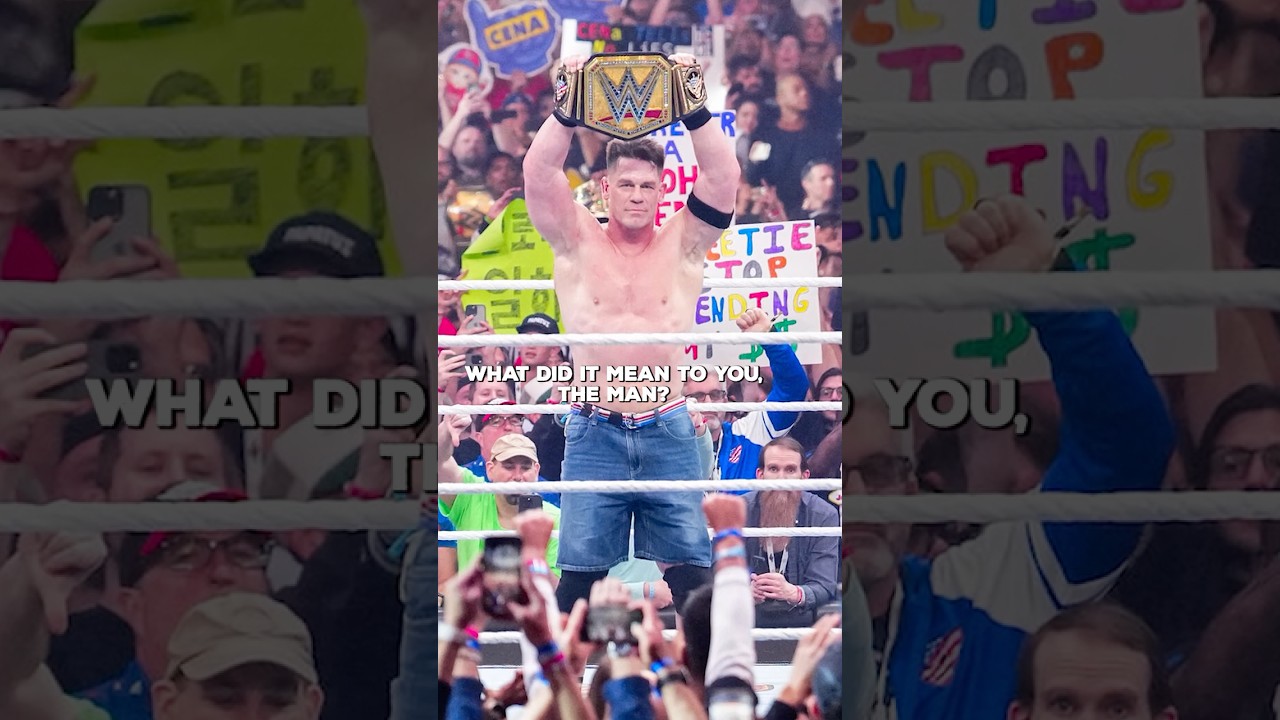 John Cena On Becoming A 17-Time World Champion