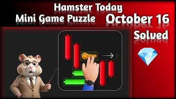 Hamster Kombat Mini Games || October 16 || 100% Solved