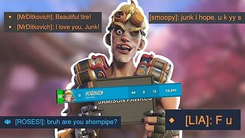 Making Junkrat look S tier in the current meta - Overwatch 2 montage