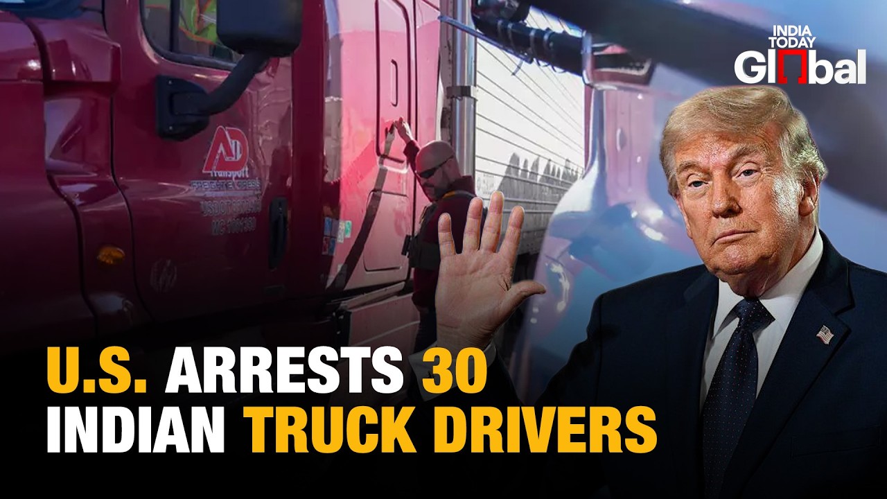 30 Indian Drivers Among 36 Arrested In US Crackdown On Illegal Truckers ...