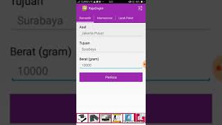 Tutorial Aplikasi Raja Ongkir screenshot 4