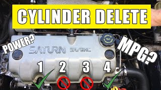 S2E16:  We deactivate cylinders on our Saturn and test the car for performance and MPG