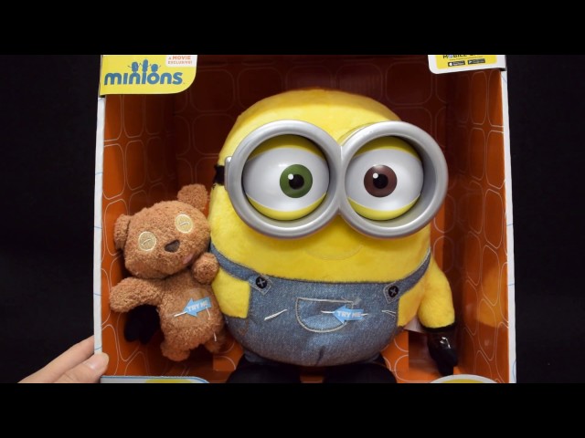 minions/ミニオンズ「MINIONBOB WITH TEDDYBEAR・TALKING WITH GLOWING