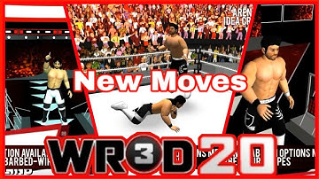 WR3D 20 by HHH6.0 version more moves arenas ring post best entrances and menu items 2021 mod