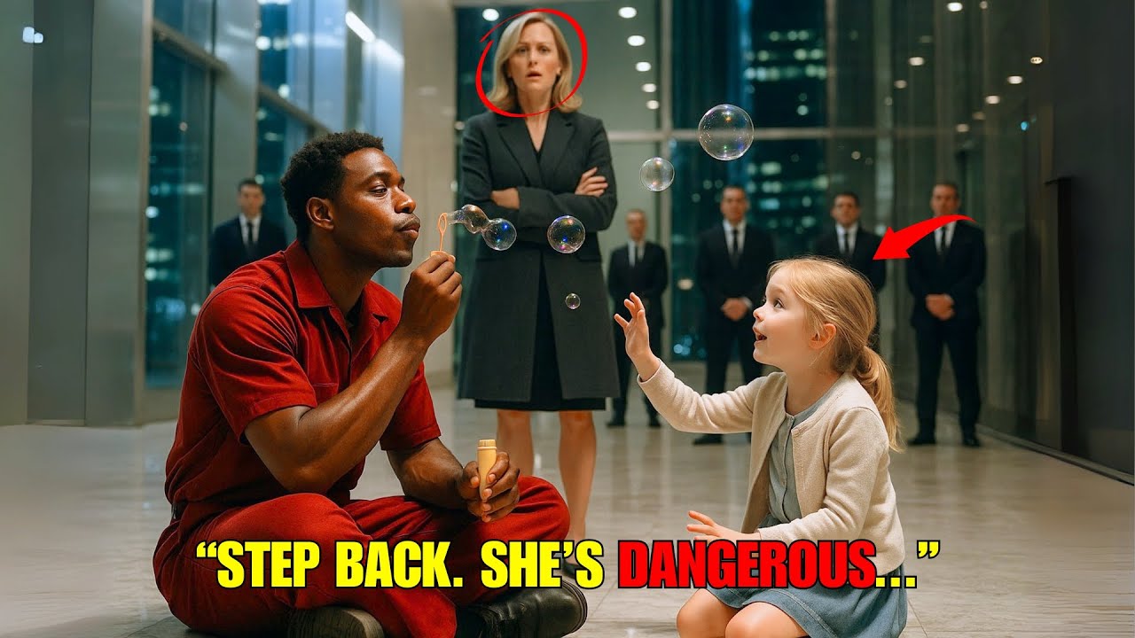 Black Janitor Blew Bubbles to Calm a Girl in Crisis — Unaware Her Billionaire Mom Was Watching