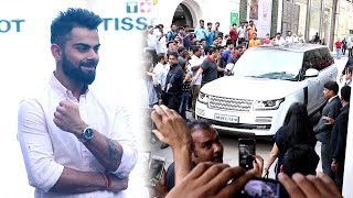 Virat Kohli's GRAND ENTRY At Phoenix Mall In Mumbai To Launch Tissot's New Store