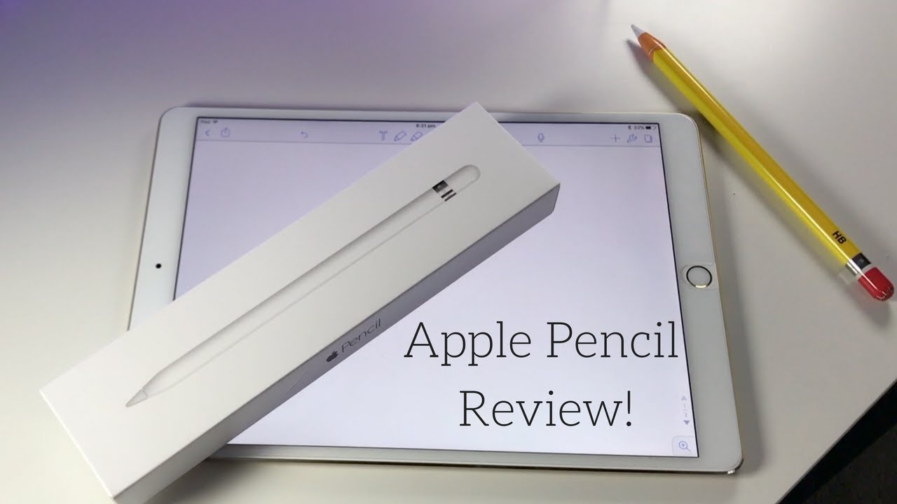 Apple Pencil Review. 10.5 iPad Pro