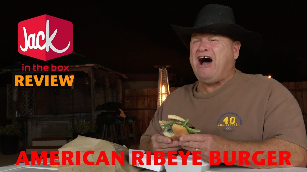 Jack In The Box American Ribeye Burger Review YouTube