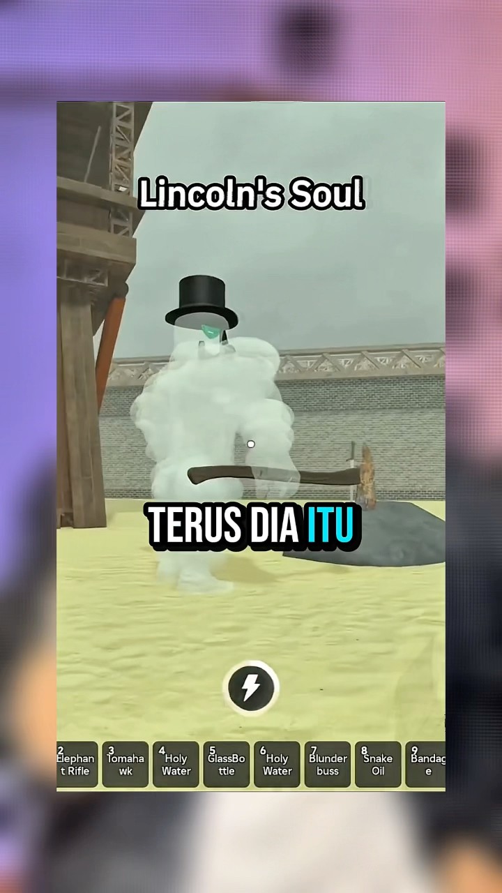 ADA BOSS HANTU DI DEAD RAILS ROBLOX ABRAHAM LINCOLN YouTube Oardefault 