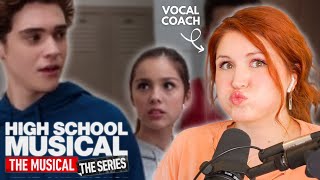 HIGH SCHOOL MUSICAL : THE MUSICAL : THE SERIES I Vocal Coach Reacts!