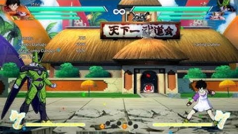DRAGON BALL FighterZ Videl Corner combo
