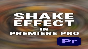 Professional Camera Shake Effect in Premiere Pro 🎬🎬 #videoediting