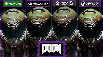 DOOM (2016) All Xbox Console Graphics Comparison / Comparativa Gráfica