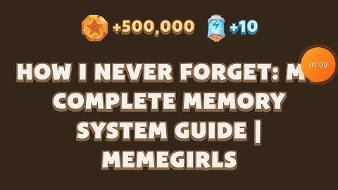 Memefi today video code I How I Never Forget: My Complete Memory System Guide | MemeGirls