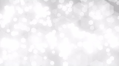Hexagonal White Bokeh Stock Motion Graphics