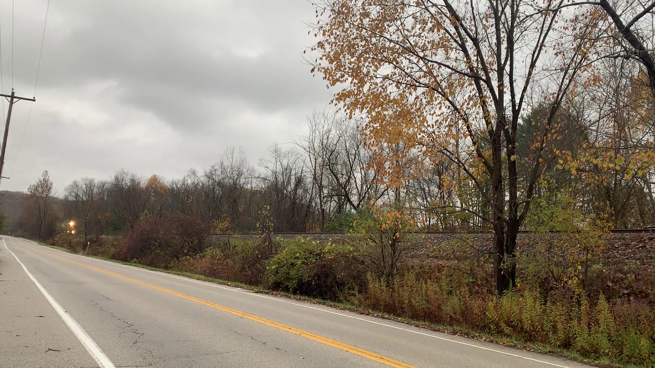Cuyahoga Valley scenic Railroad short chase at Howe Meadow.
