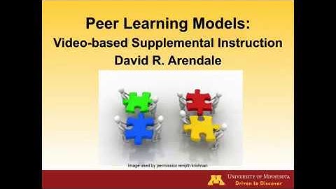 Video-based Supplemental Instruction (VSI) Overview