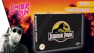 4K - Full Unboxing | Limited Run X Jurassic Park Part 2 - Nintendo SNES Limited Collector