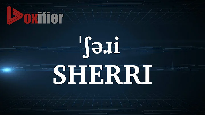 How to Pronunce Sherri in English - Voxifier.com