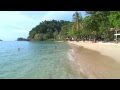 Lonely beach most beautiful at koh chang